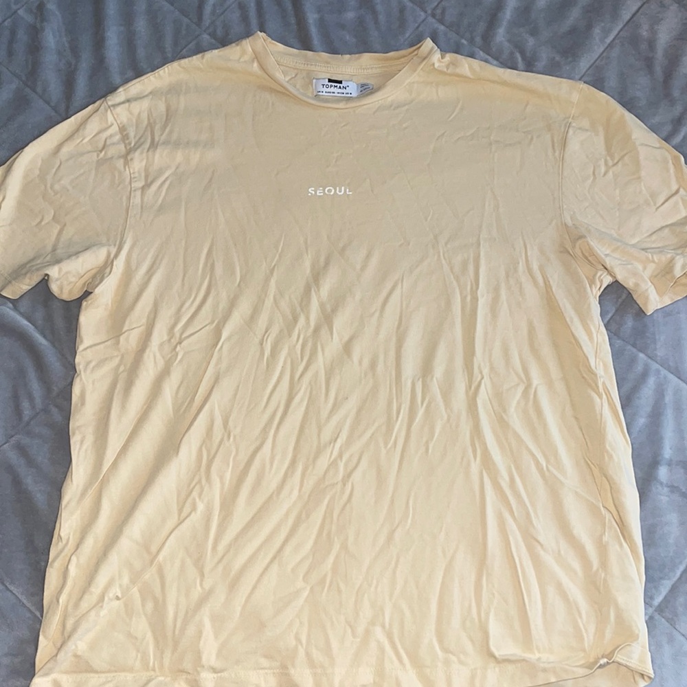 TOP MAN distressed shirt